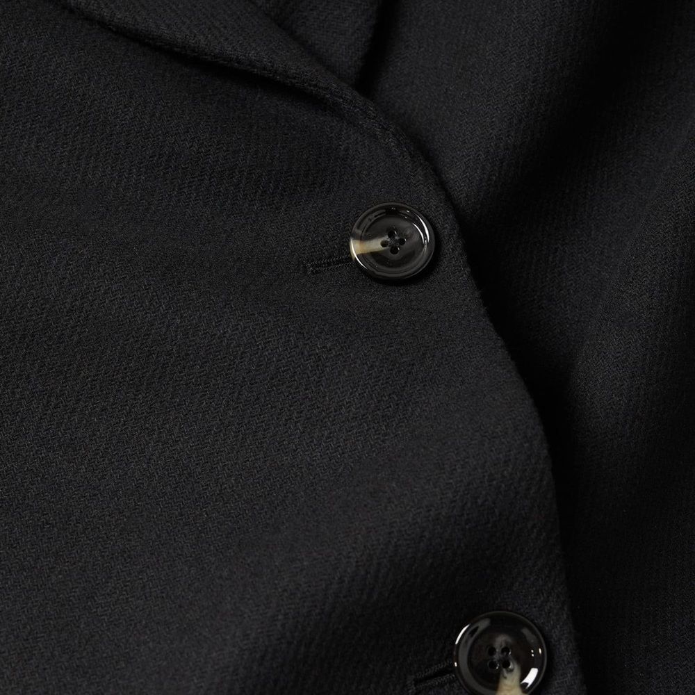 Mango Wool Blend Coat Black New - Picture 5 of 12